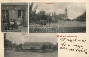 Németboly mit Hirschfeld Lipót`s geschäft