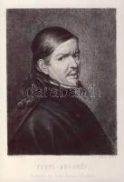 Murillo: Férfi arcképének (12x16cm) és Lucidel Miklós: Női arcképének (19x32cm) acélmetszete