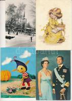 21 db MODERN képeslap: magyar városok, uralkodók, grafikai lapok