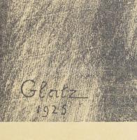 Glatz Oszkár (1872-1958): Alexander Bernát portréja és Kosztolányi-Kann Gyula (1868-1945): Olvasó fi...