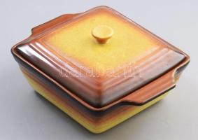 Fedeles edény, címkével, 19x15 cm