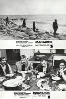 cca 1989 előtt készült, "Magyarok" című magyar film jelenetei és szereplői, 13 db vintage ...
