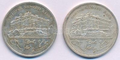 1992. 200Ft Ag "MNB" (2x) T:XF patina
Adamo F13