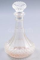 Régi francia italos üveg, jelzés nélkül, m: 25 cm