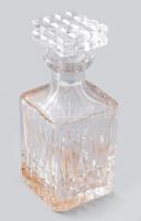 Ólomkristály whiskey üveg, m: 24 cm