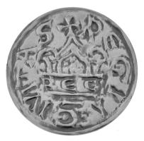 2014. "Lancea Regis / Regia Civitas" Szent István első ezüst dénárának Ag utánverete, tokb...