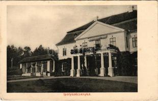 Ipolyszécsényke, Secianky; Lipthay kastély / castle (gyűrődés / crease)