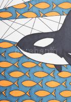 Kun Sarolta (1990-): Mélység, vegyes technika, papír, jelzett, 40×30 cm