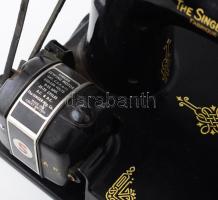 cca 1940 The Singer Manufacturing Co. angol gyártmányú varrógép, működik