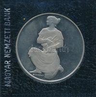 1981. 100Ft Ni "FAO I. - Világélelmezési nap" fekete műbőr tokban, tanúsítvánnyal T:UNC (e...