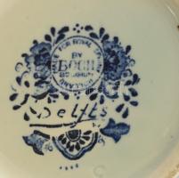 cca 1970/75, Royal Boch (Boch Fryres Keramis) Manufaktúra, Belgium: 3 részes "Delfts mintás&quo...