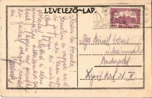 1926 A mi zászlónk. 13. számú Ezermester cserkészcsapat, cserkésztábor Balatonaliga (Balatonvilágos)...