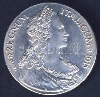 Eritrea 1918. Tallér Ag III.Viktor Emánuel fém hamisítványa (metal fake)