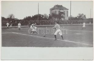 Budapesti Torna Club (BTC) meccse a budapesti Millenáris pályán, magyar focisták, futball / Hungarian football players. photo