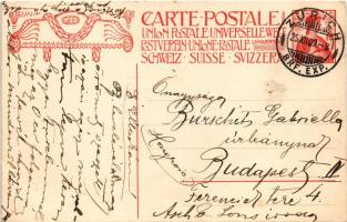 1909 Inauguration du Monument Commemoratif de la Fondation de l'Union Postale Universelle, Suis...