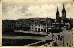 1935 Zsolna, Sillein, Zilina; Stefánikovo námestie / square / tér (Rb)