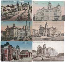 Kb. 67 db RÉGI erdélyi város képeslap vegyes minőségben