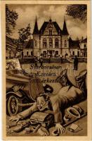 Kassa, Kosice; Szerencsésen Kassára érkeztem! Humoros montázs a vasútállomáson, automobil / humorous montage, arriving at the railway station, automobile (vágott / cut)