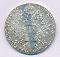 Ausztria 1780SF Tallér Ag "Mária Terézia" utánveret kapszulában, numizmatikai kiállítás beütőjével T:AU patina Austria 1780SF Thaler Ag "Maria Theresia" restrike in capsule, with mark of a numismatic exhibition C:AU patina Krause KM#T1