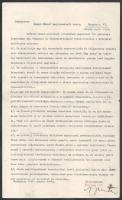 cca 1920-1930 Nágel József gyáros, vegyészmérnök és Forgó Dezső vegyész irataiból 8 db, egyikben gyá...