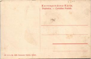 Kotor, Cattaro; W. L. Bp. 4699. / square, shops (fl)