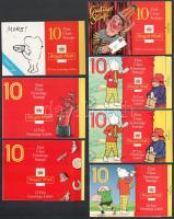 Nagy Britannia 142 db 1st bélyeg részben bélyegfüzetekben + 32 db 2nd bélyeg. (Postai érték / postal...