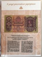 "Bankjegyek egy letűnt korszakból - A pengő korszak papírpénzei" 10P - 1.000.000.000MP (17...