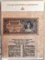 "Bankjegyek egy letűnt korszakból - A pengő korszak papírpénzei" 10P - 1.000.000.000MP (17...