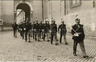 Guardia Nobile / Noble Guard, Vatican military. photo (kopott sarkak / worn corners)