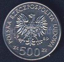 Lengyelország 1989. 500Zl "II. Ulászló" T:BU