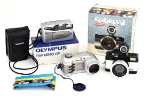 Olympus fényképezőgép + Fisheye fényképezőgép + Jenoptik fényképezőgép