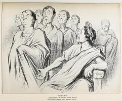 Daumier und das Theater. Leipzig, Paul List Verlag. Kiadói félvászon kötés, kopottas állapotban