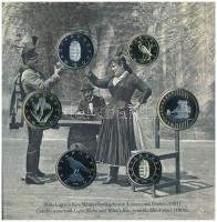 2021. 5Ft-200Ft (6xklf) + "120 éves a magyar film" kétoldalas ezüstözött Cu-Ni-Zn emlékére...