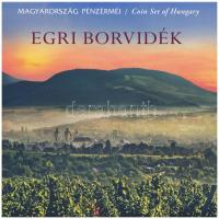 2024. 5Ft-200Ft (6xklf) forgalmi sor szettben + "Egri borvidék" Cu-Ni-Zn proof emlékérem T:PP