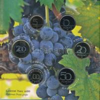 2020. 5Ft-200Ft (6xklf) forgalmi sor + "Villányi borvidék" Cu-Ni-Zn emlékérem (29mm) szett...