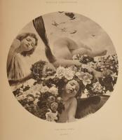 cca 1890-1910 Különféle műlapok gyűjteménye, rajtuk festmények, grafikák ...stb. reprodukcióival, il...