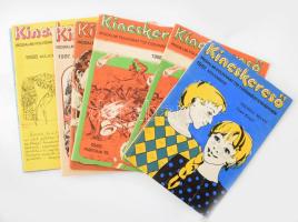 1987-1988 Kincskereső folyóirat 7 darab száma