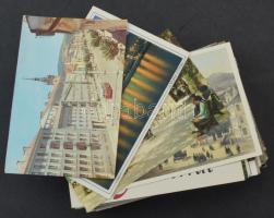 Kb. 100 db MODERN külföldi város képeslap / Cca. 100 modern European town-view postcards