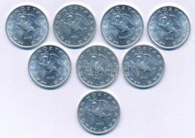 1992-1993. 10f Al (8x) T:UNC