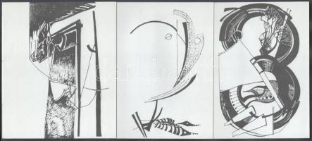 Három emlék. Részletek Juhász Ferenc: Apám című eposzából. 1976. Kiadói papír tokban, jó állapotban....