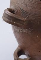 Fermentáló edény. Balkán, cca 19. sz. közepe - második fele, repedéssel, m: 28 cm /// KIZÁRÓLAG SZEM...