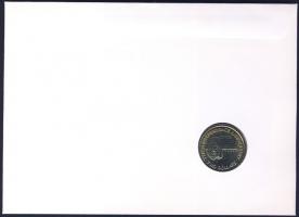 Kiribati 1989. 2$ "Függetlenségi évforduló" bélyeges érmés borítékon, ismertetővel T:2