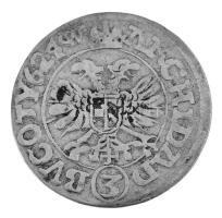 Ausztria 1624. 3kr Ag "II. Ferdinánd" Bécs (1,52g) T:VF
Austria 1624. 3 Kreuzer Ag "...