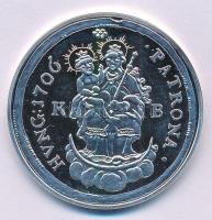 DN "Magyar tallérok utánveretben - Rákóczi féltallér 1706" Ag emlékérem kapszulában (20g/0.999/38,6mm) T:PP