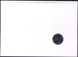 Omán 1985. 50b bélyeges érmés borítékon, ismertetővel T:2+