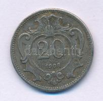 Ausztria 1908. 20h Ni T:VF, patina Austria 1908. 20 Heller Ni C:VF, patina Krause KM#2803