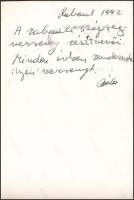 1992 Rabaul, Pápua Új-Guinea, szépségverseny résztvevői, színes fotó, a hátoldalon magyar nyelven fe...