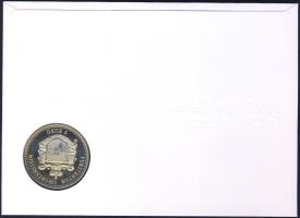 Liechtenstein 1997. 5€ "Liechtensteini vasút" bélyeges érmés borítékon alkalmi b...