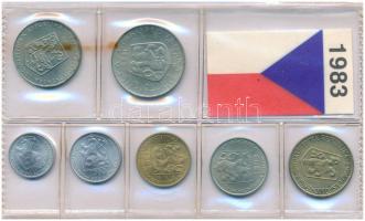 Csehszlovákia 1983. 5h-5K (7xklf) forgalmi sor fóliatokban T:UNC Czechoslovakia 1983. 5 Haleru - 5 K...