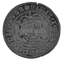 Lengyel-Litván Nemzetközösség 1529. 1gr Ag "I. Zsigmond" (1,72g) Torun T:XF rep., patina Polish-Lithuanian Commonwealth 1529. 1 Grosz (Grosz pruski) Ag "Sigismund I" (1,72g) Toruń / Thorn C:XF crack, patina Kopicki 3083